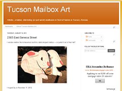 page from Tucson Mailbox Art blog