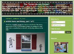 page from Tucson Murals Project blog
