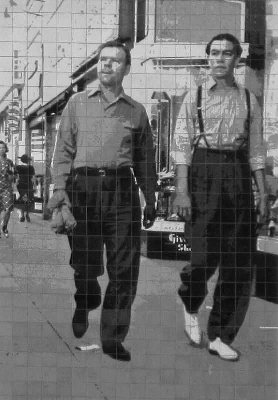 Goyo Escalante and Lalo Guerrero in 1938 - from Windows to The Past, Gateway to The Future - Tucson, AZ